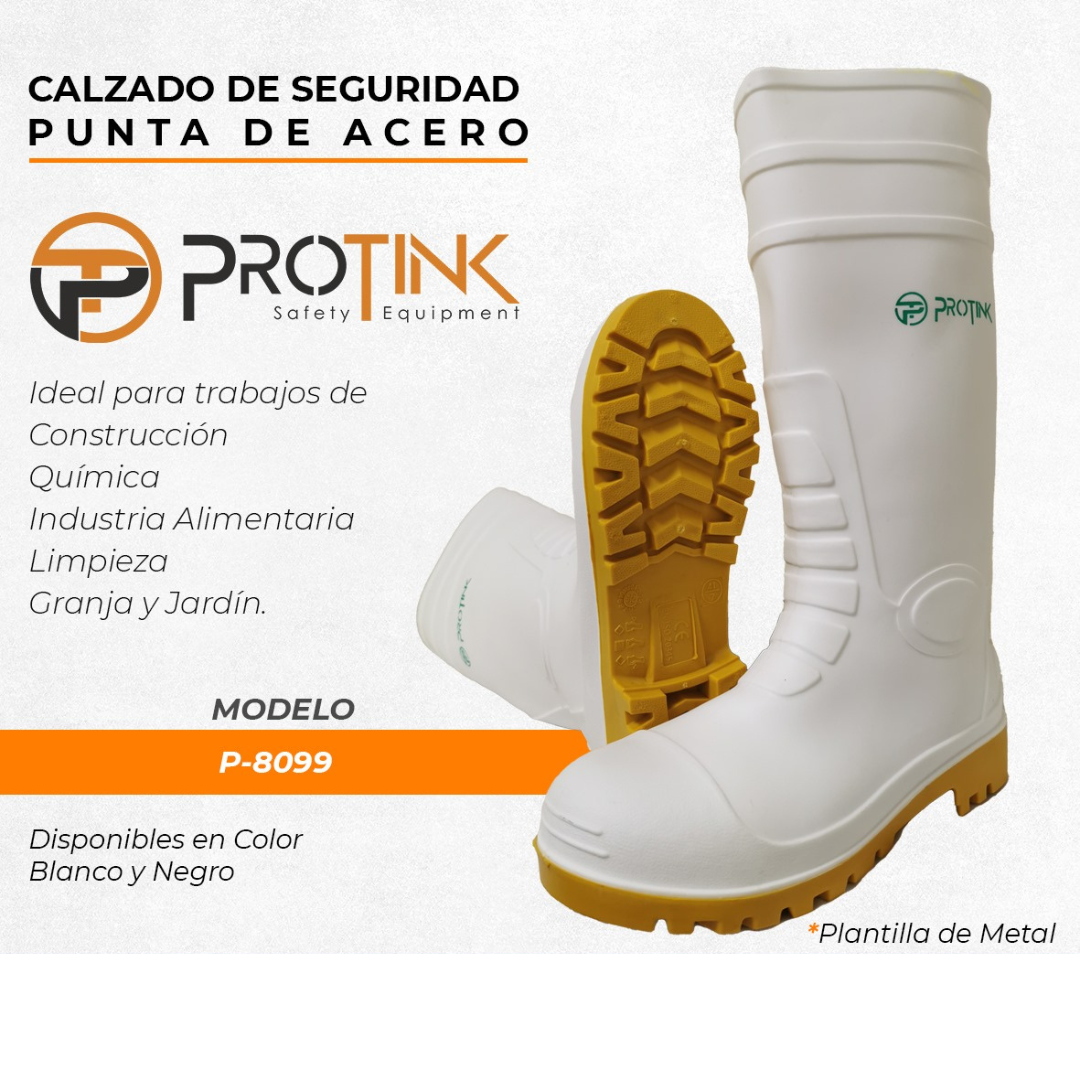 Truper Botas Sanitarias De Pvc Pvc Botas De Hule Blancas Truper