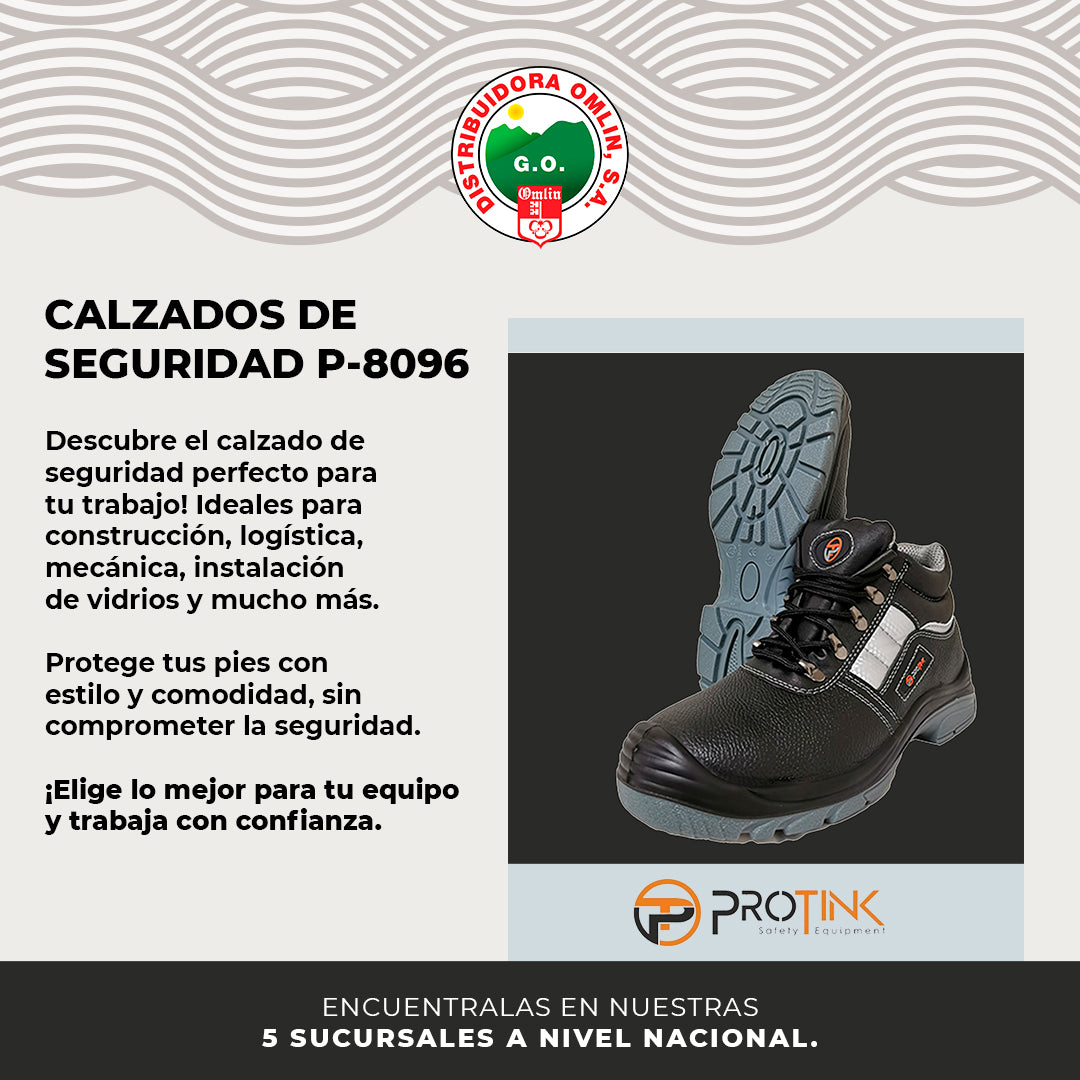 BOTAS DE SEGURIDAD - PUNTERA DE ACERO NEGRAS #37